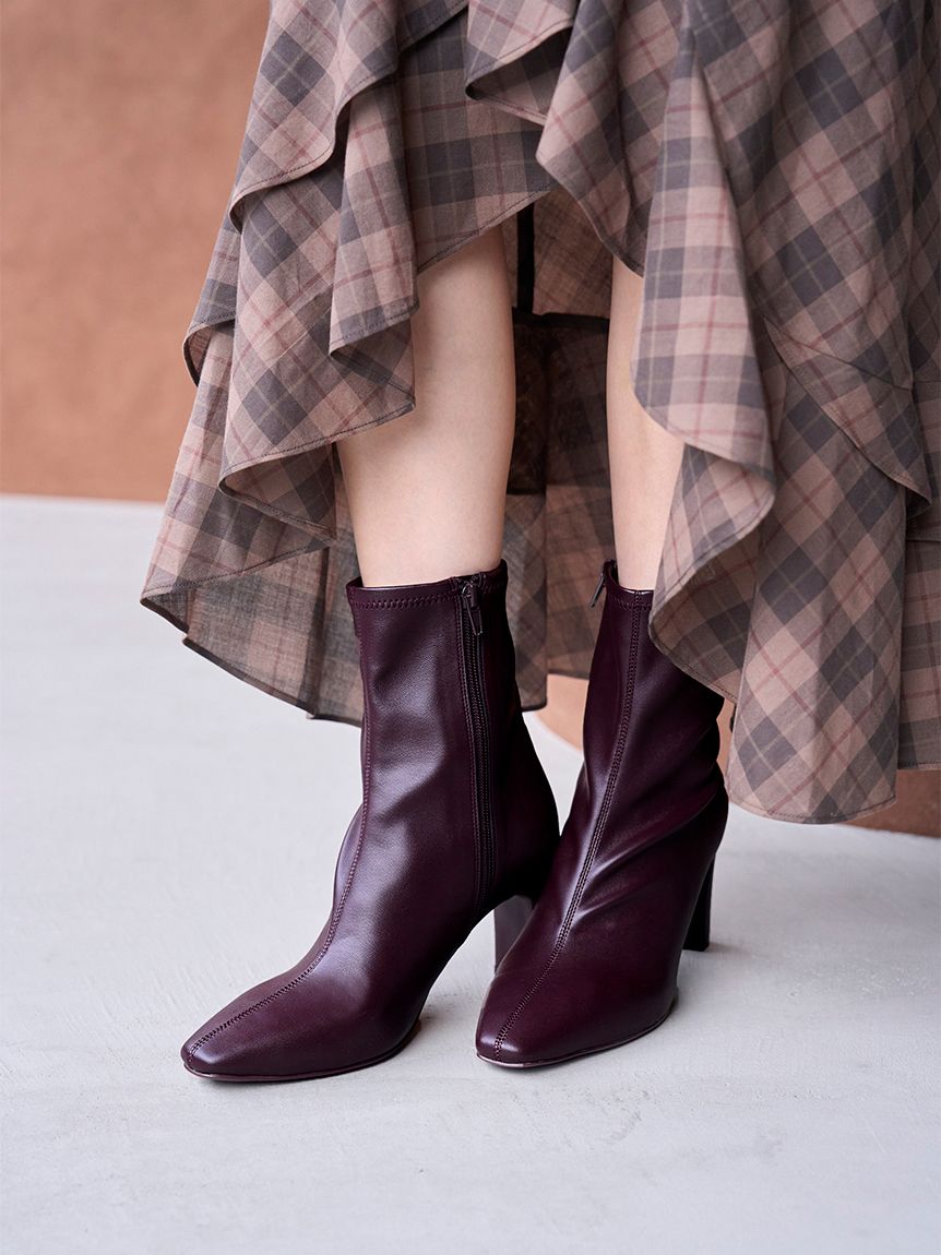 SNIDELスナイデル ストレッチショートブーツ Lサイズ新品未使用 ストレッチショートブーツ(ブーツ)｜シューズ｜SNIDEL(スナイデル)の