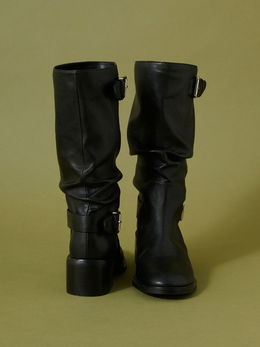 ルーズバックルショートブーツ(ブーツ)｜シューズ｜SNIDEL(スナイデル