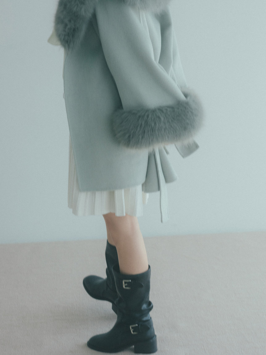 ルーズバックルショートブーツ(ブーツ)｜シューズ｜SNIDEL(スナイデル