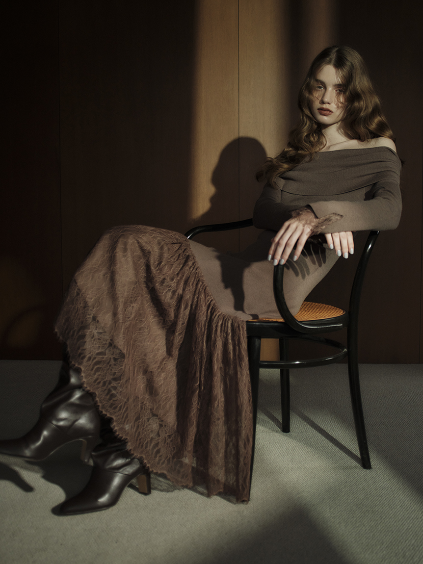 ルーズロングブーツ(ロングブーツ)｜シューズ｜SNIDEL(スナイデル)の