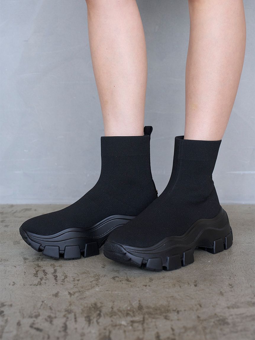 スニーカーソールショートブーツ(ブーツ)｜シューズ｜SNIDEL