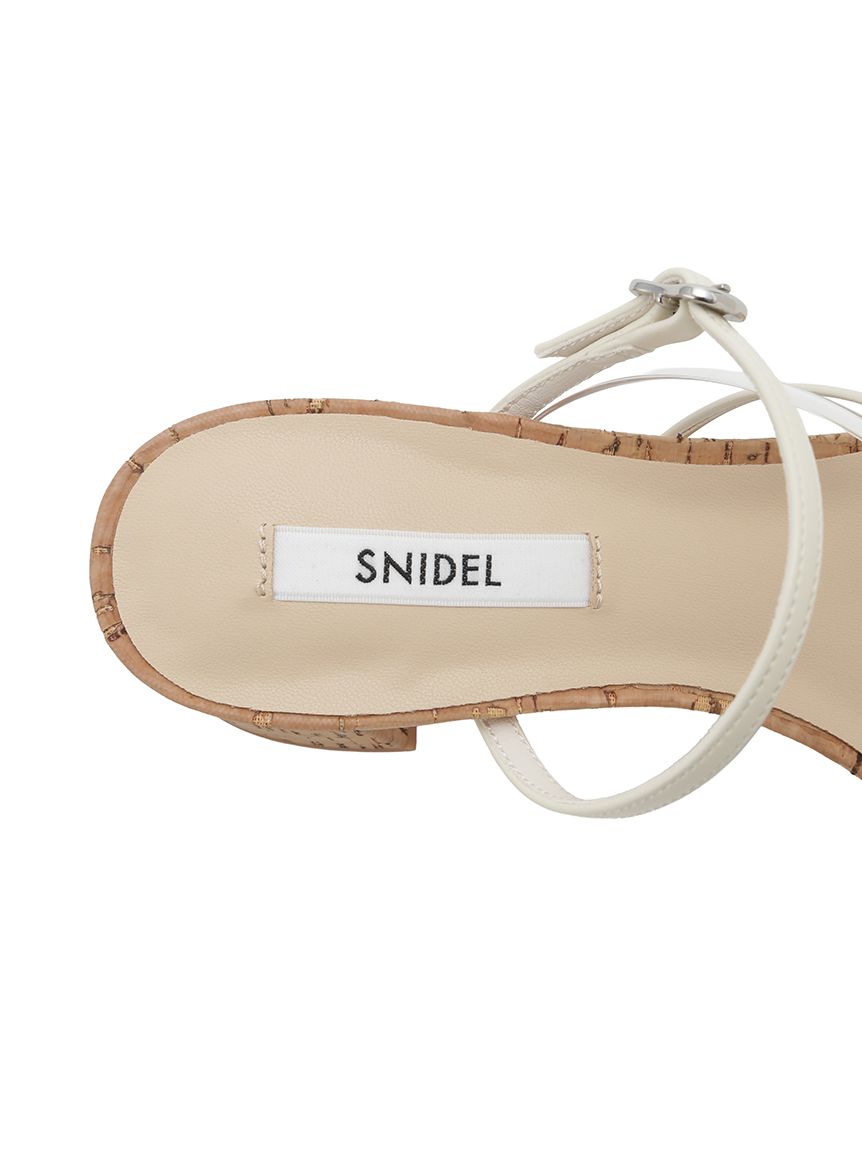 ストラップバリエミュール(サンダル)｜シューズ｜SNIDEL(スナイデル)の