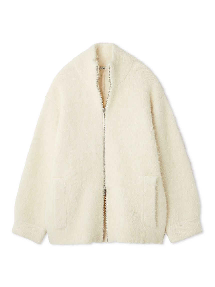アルパカシャギージップコート(ブルゾン)｜アウター｜SNIDEL