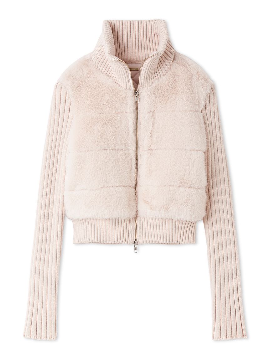 ファーニットブルゾン【カンヘウォン着用】(ブルゾン)｜アウター