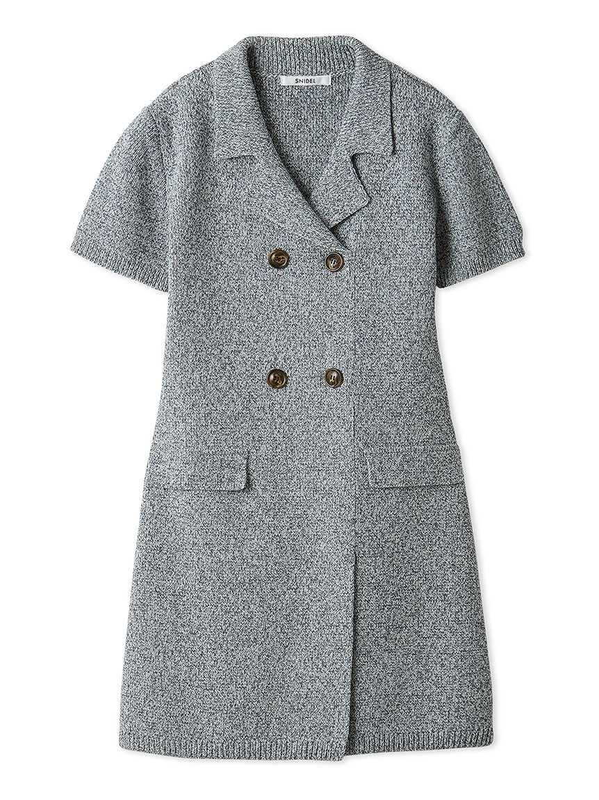 【SNIDEL】美品 トレンチニットワンピース SNIDEL ワンピース トレンチニットワンピース : ZOZOTOWN Yahoo