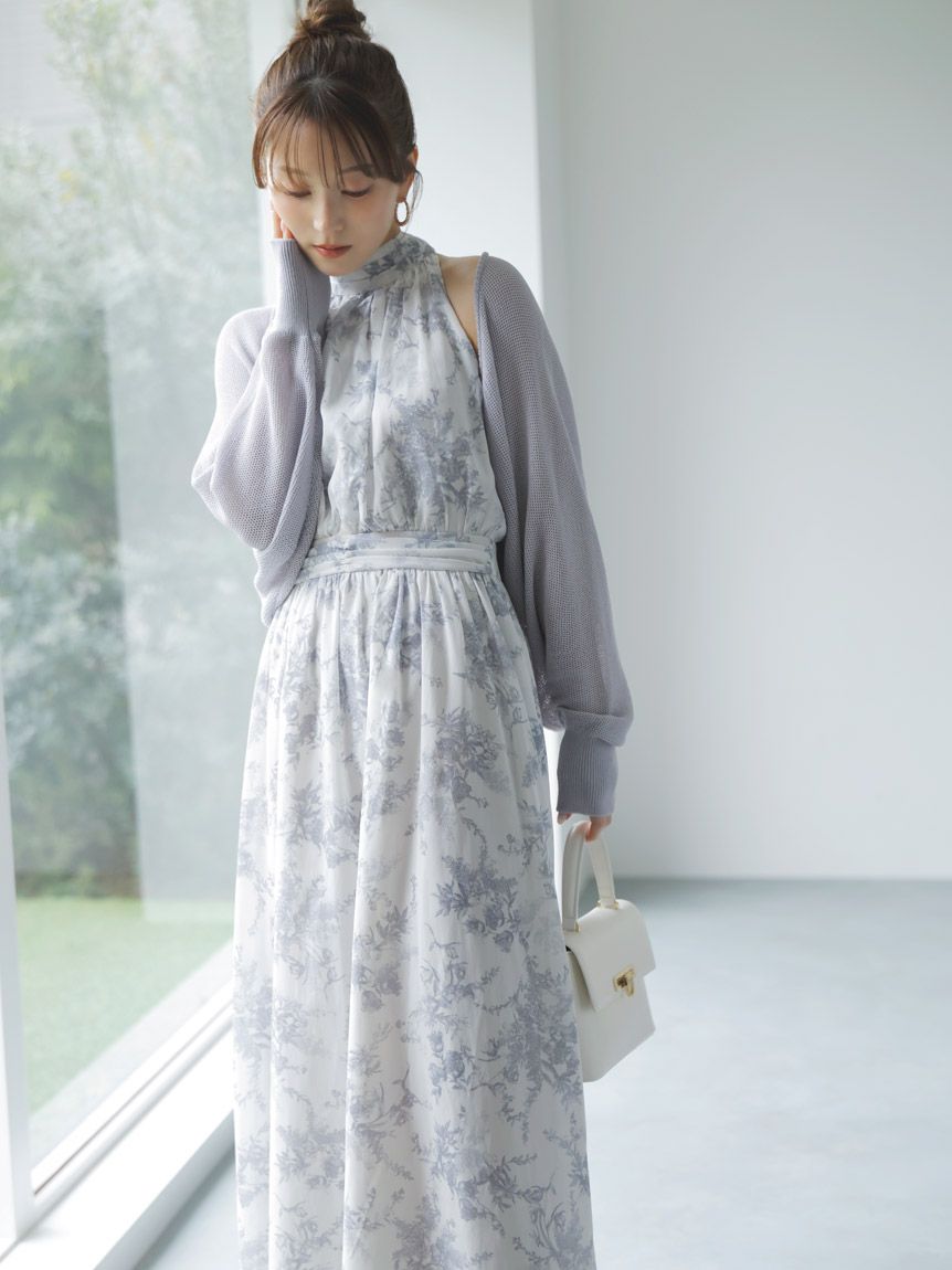 snidel アメスリワンピース×ボレロカーデセット 00サイズ/WEB限定カラーあり】アメスリワンピース×ボレロカーデ