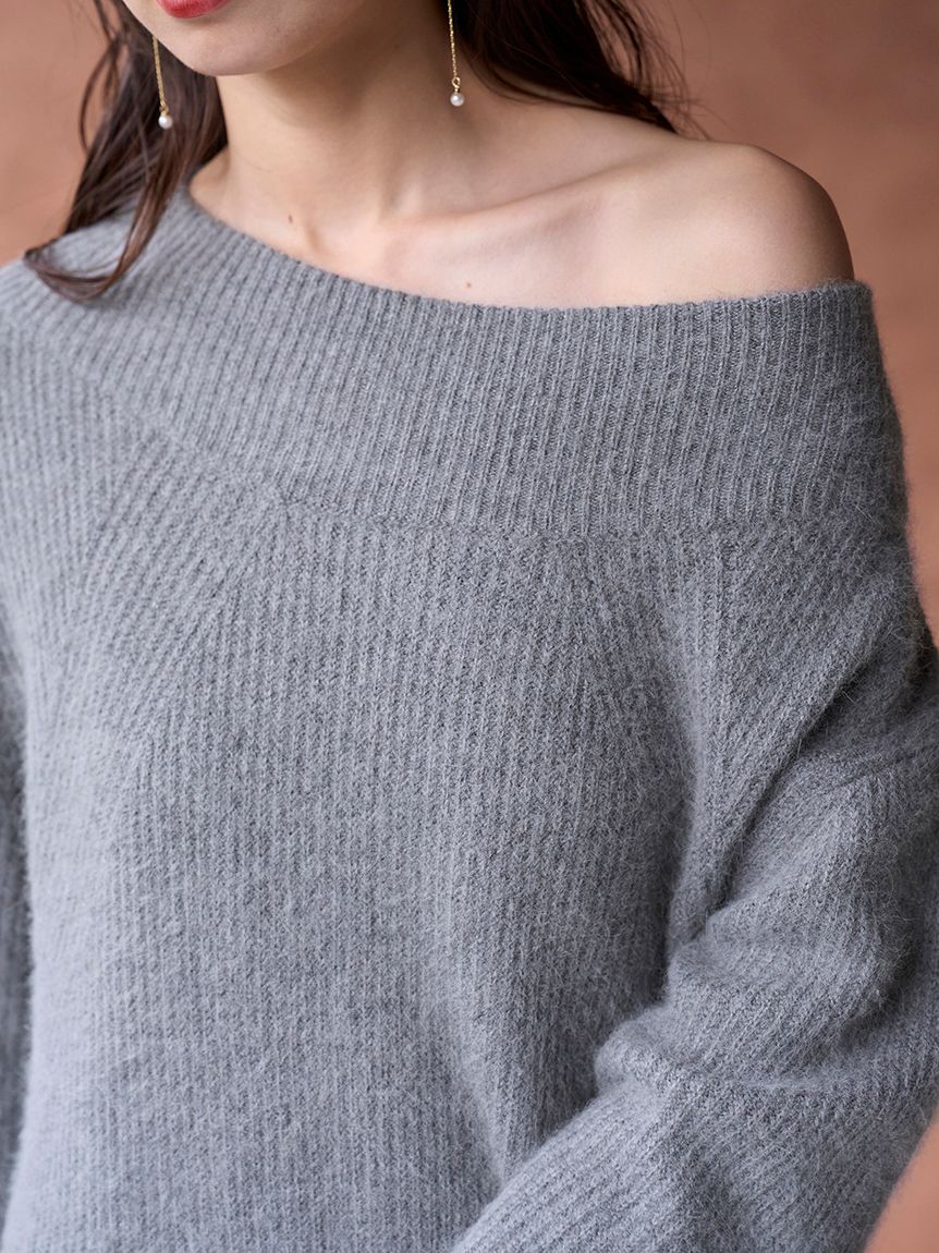 ニットセットキャミミニワンピース(ミニワンピース)｜ワンピース