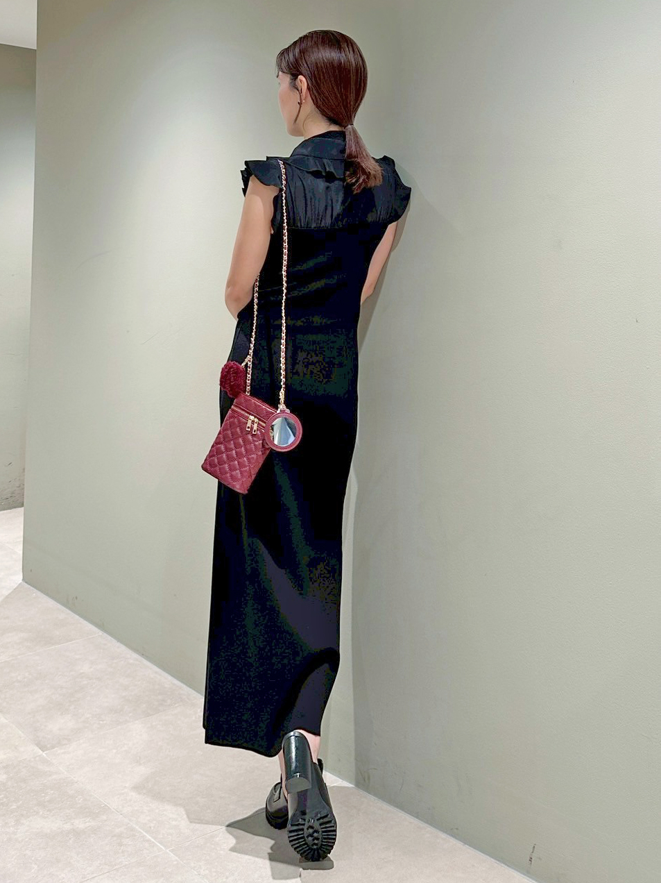 SNIDEL Sustainableフリルワンピース PNK お値下げ致しました SNIDEL スナイデル Sustainableプリーツフリルワンピース PBEG