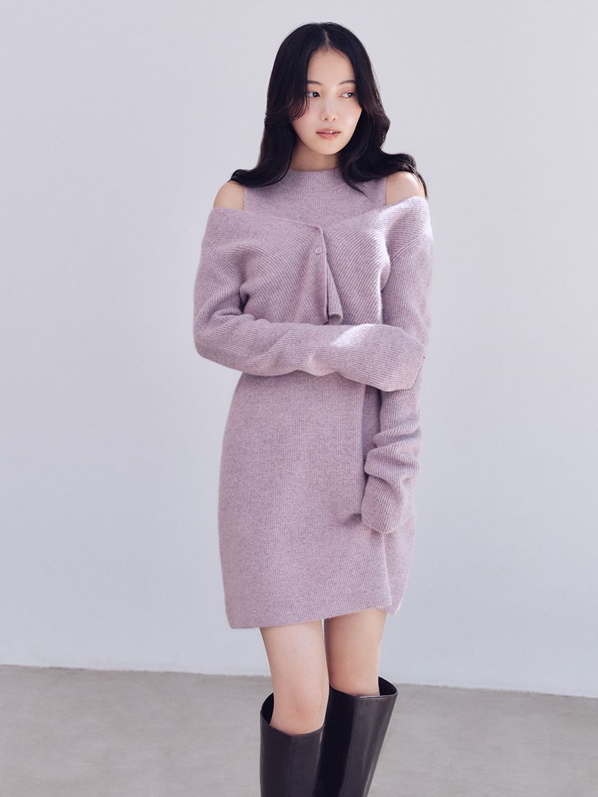 ラクーン畦ノースリミニワンピース(ミニワンピース)｜ワンピース