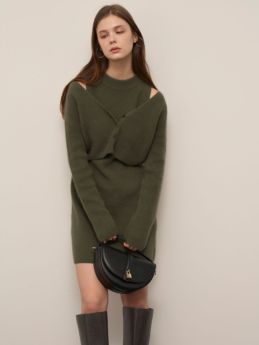 ラクーン畦ノースリミニワンピース(ミニワンピース)｜ワンピース