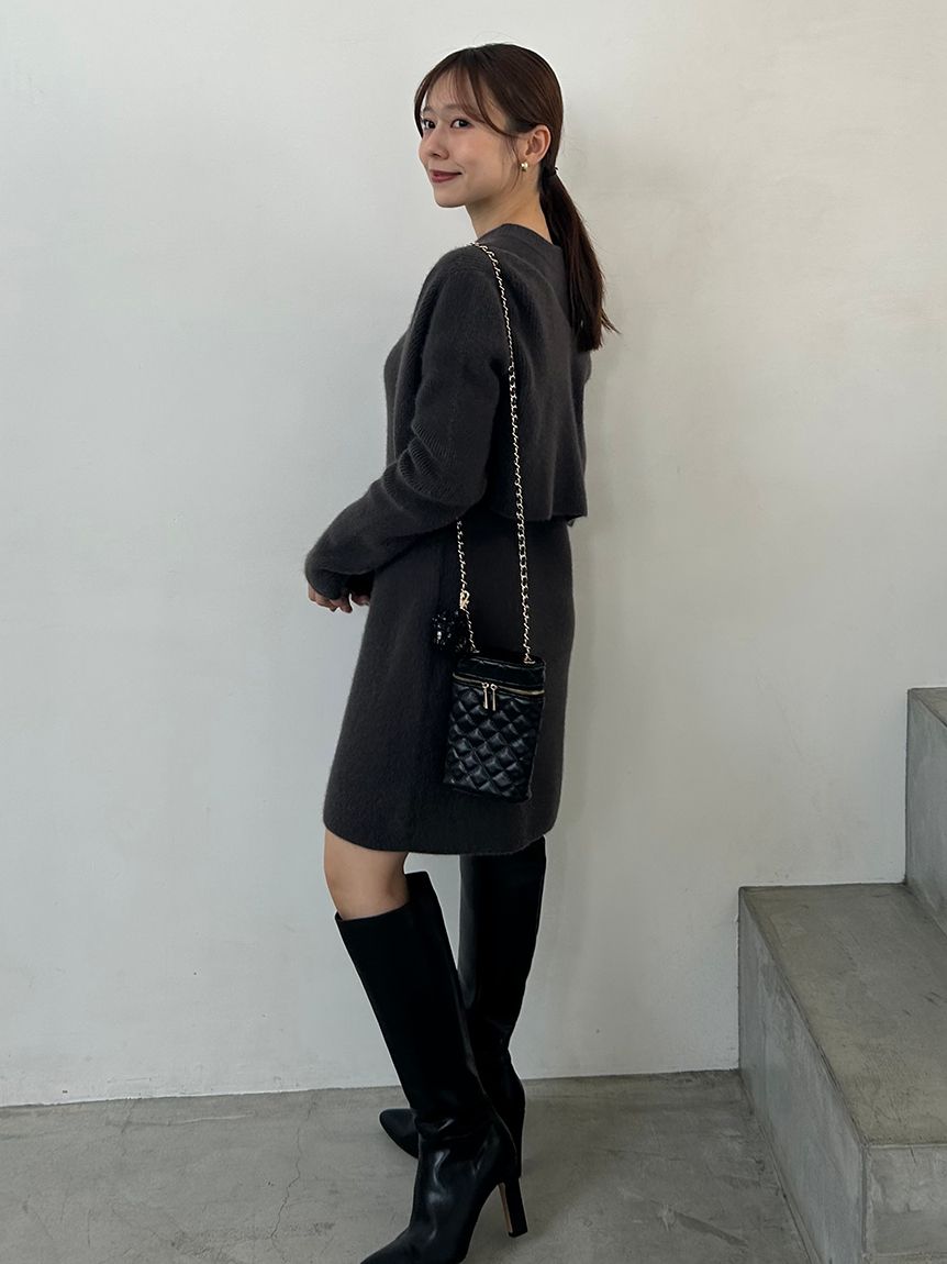 ラクーン畦ノースリミニワンピース(ミニワンピース)｜ワンピース