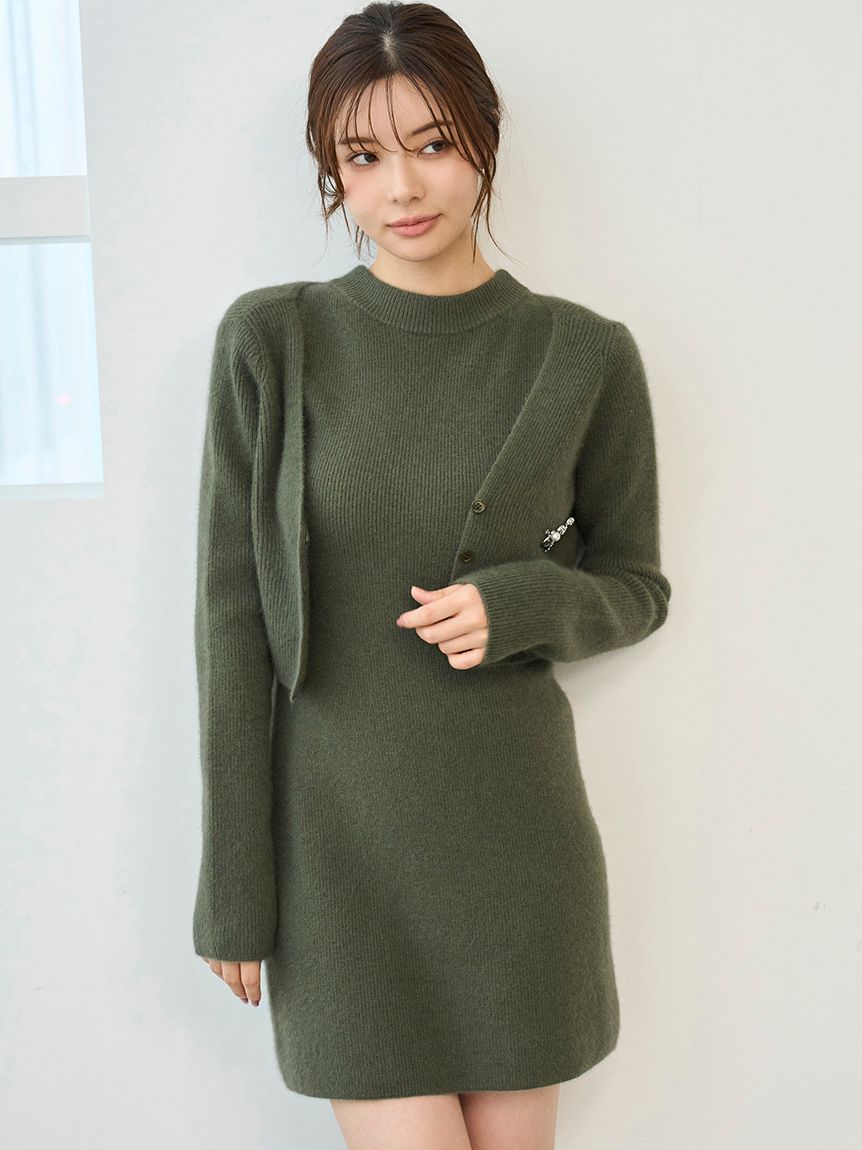 ラクーン畦ノースリミニワンピース(ミニワンピース)｜ワンピース