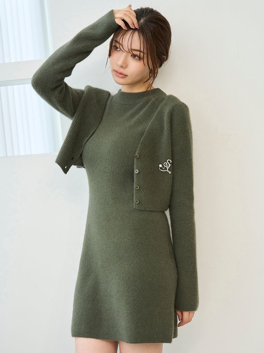 ラクーン畦ノースリミニワンピース(ミニワンピース)｜ワンピース