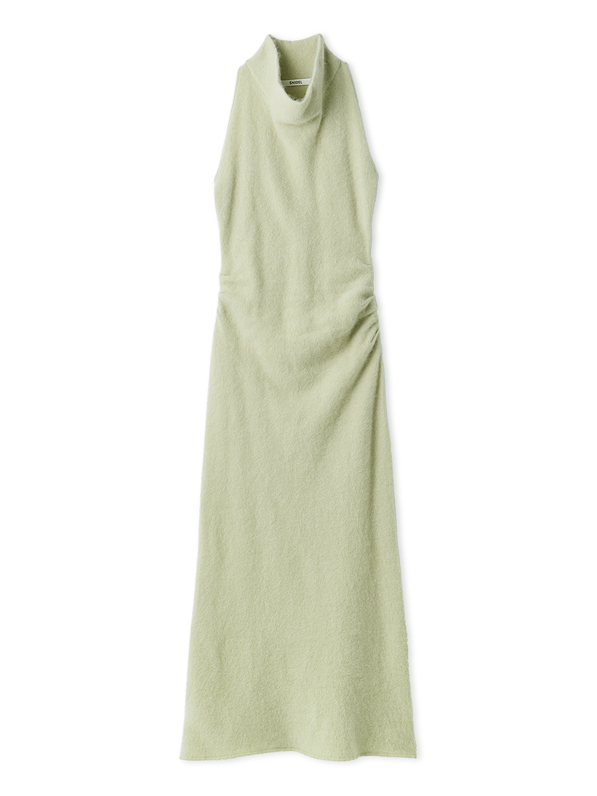 HIGH QUALITY】メリノウールアメスリニットワンピース(マキシ・ロング