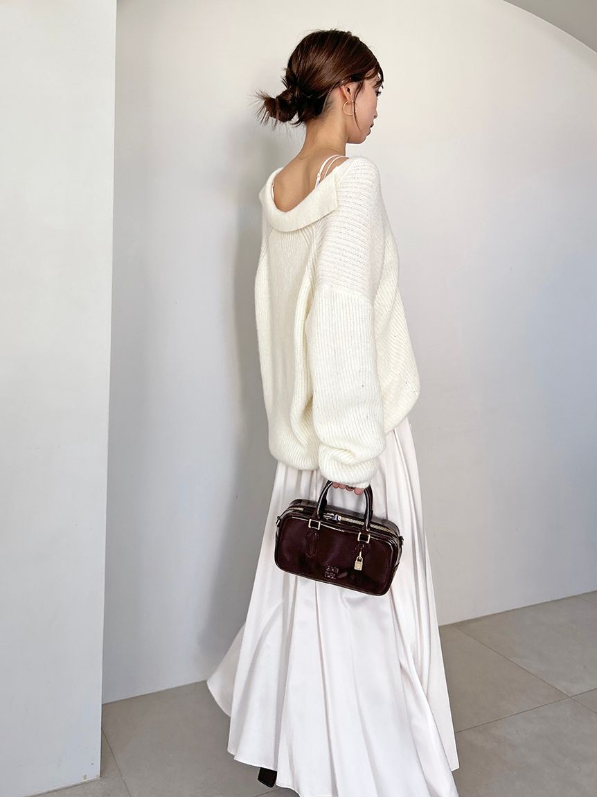 キーネックニットセットキャミワンピース(マキシ・ロングワンピース