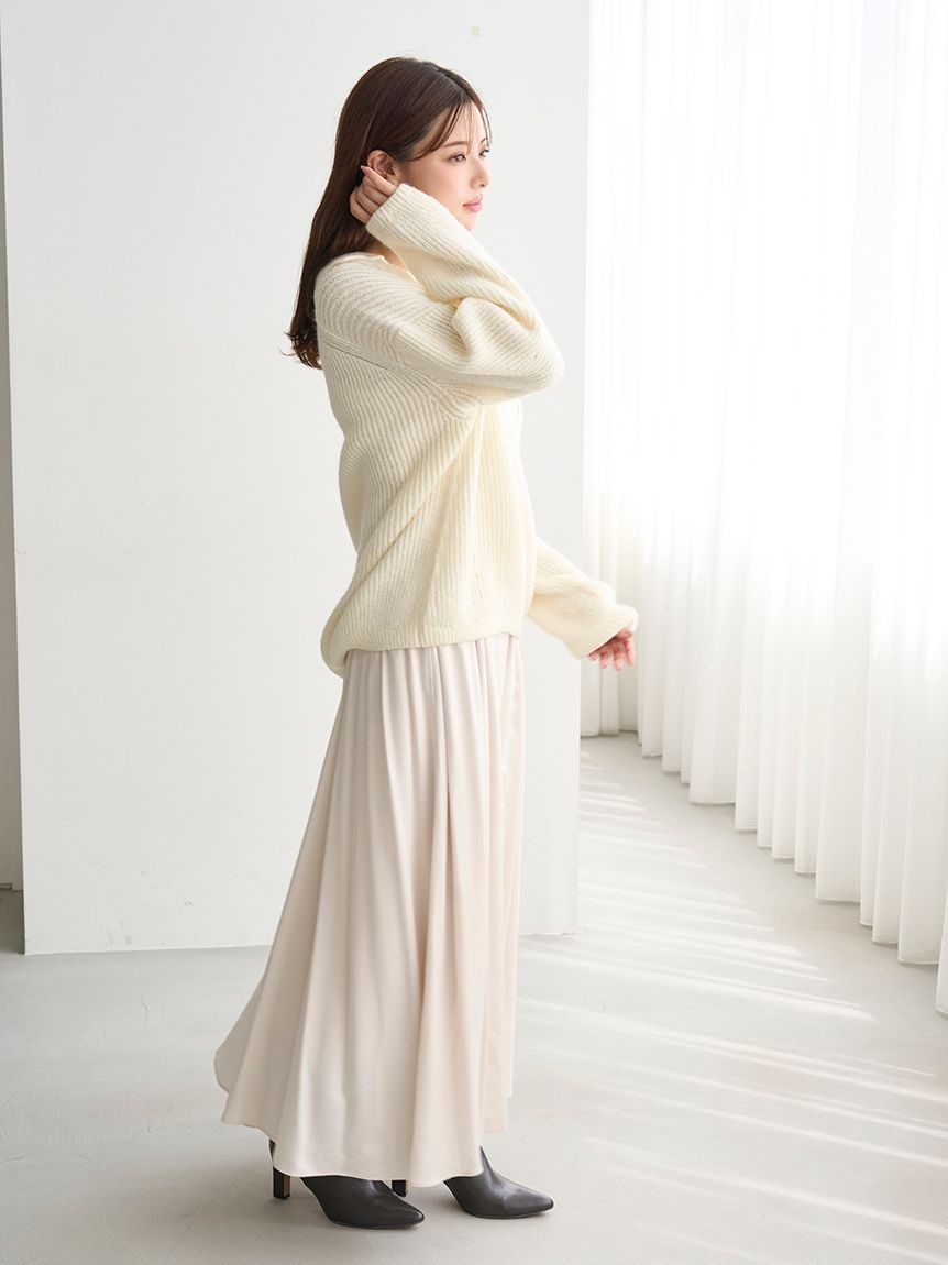 スナイデル♡スラブニットキャミワンピース新品未使用 SNIDEL（スナイデル）の「クロップドニット&レーストリムキャミ