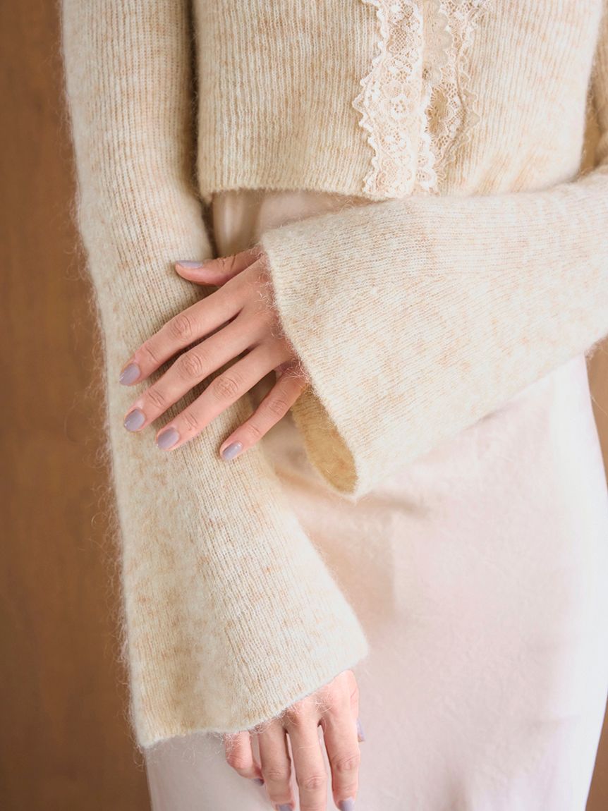 キャミワンピースモヘアカーディガンセット(マキシ・ロングワンピース