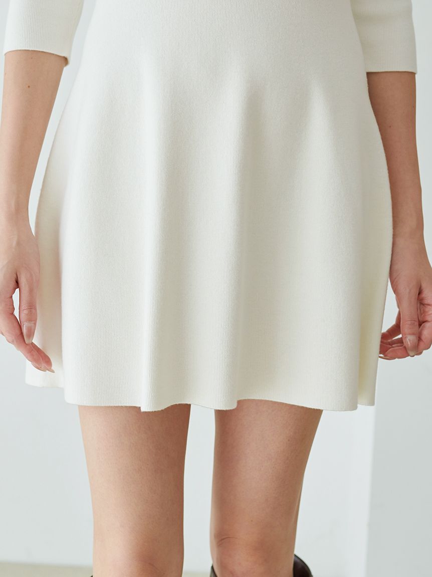 ラッフルミニニットワンピース(ミニワンピース)｜ワンピース｜SNIDEL