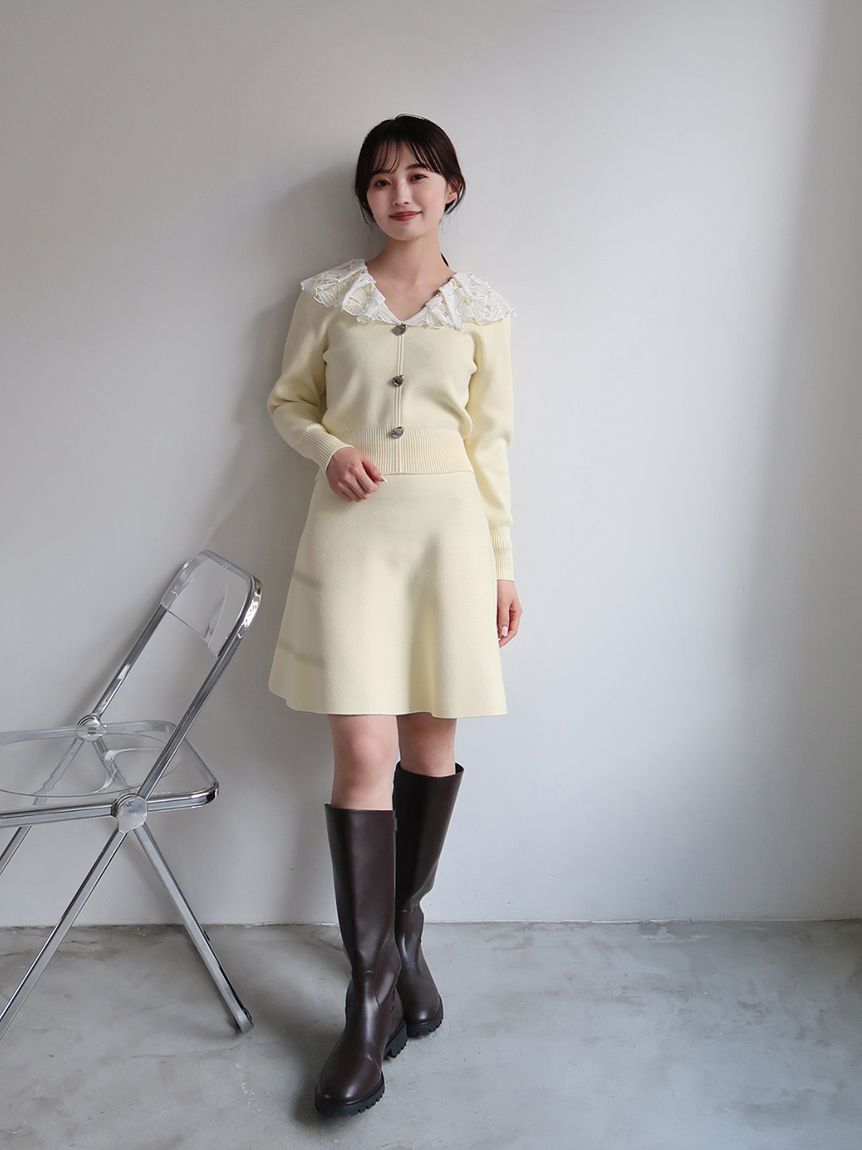 ミニニットセット(トップス＆ボトムセット)｜ワンピース｜SNIDEL