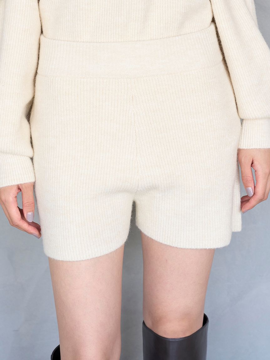 畦ニットショートパンツ(ショートパンツ)｜パンツ｜SNIDEL(スナイデル