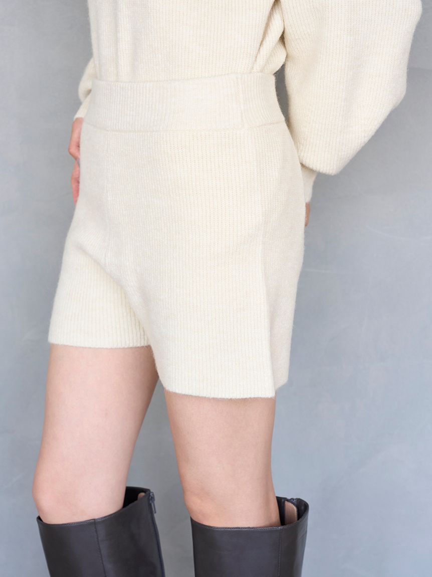 畦ニットショートパンツ(ショートパンツ)｜パンツ｜SNIDEL(スナイデル