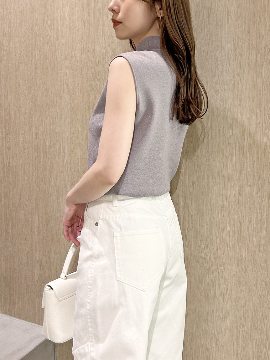 Sustainableアシメニットプルオーバー(ニット)｜トップス