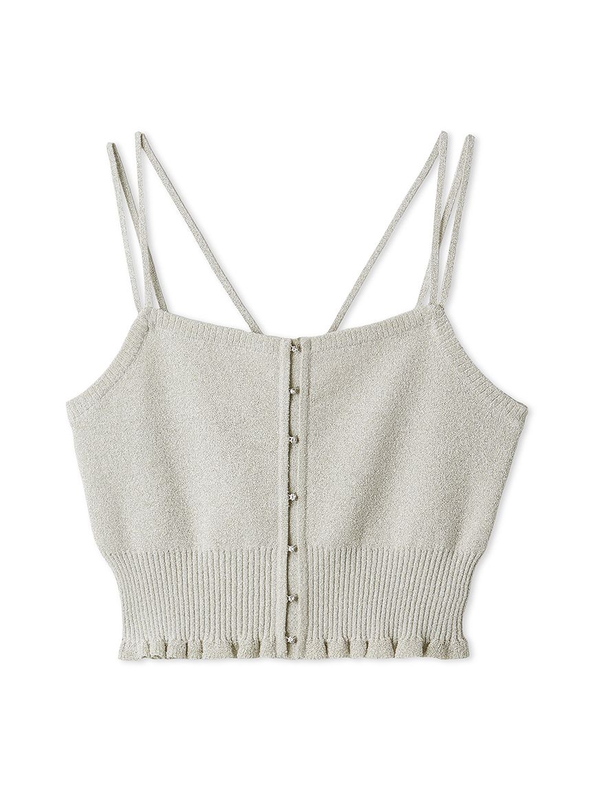 snidel ビスチェ　新品 スナイデル SNIDEL ビスチェレイヤードロゴTシャツ （LBLU
