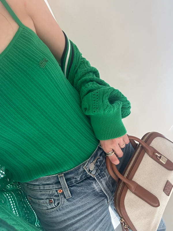 LACOSTE/ニットカーディガン(カーディガン)|トップス|SNIDEL LACOSTE/ニットカーディガン(カーディガン)|トップス|SNIDEL