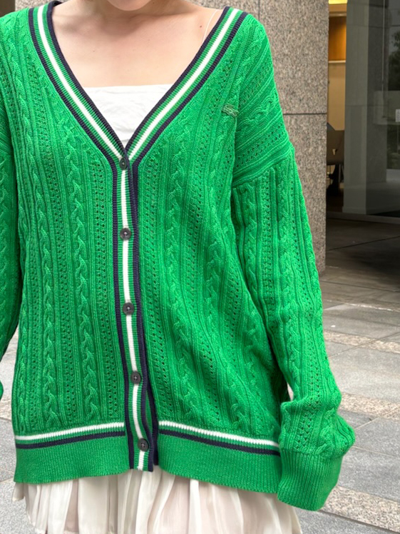LACOSTE/ニットカーディガン(カーディガン)|トップス|SNIDEL LACOSTE/ニットカーディガン(カーディガン)|トップス|SNIDEL