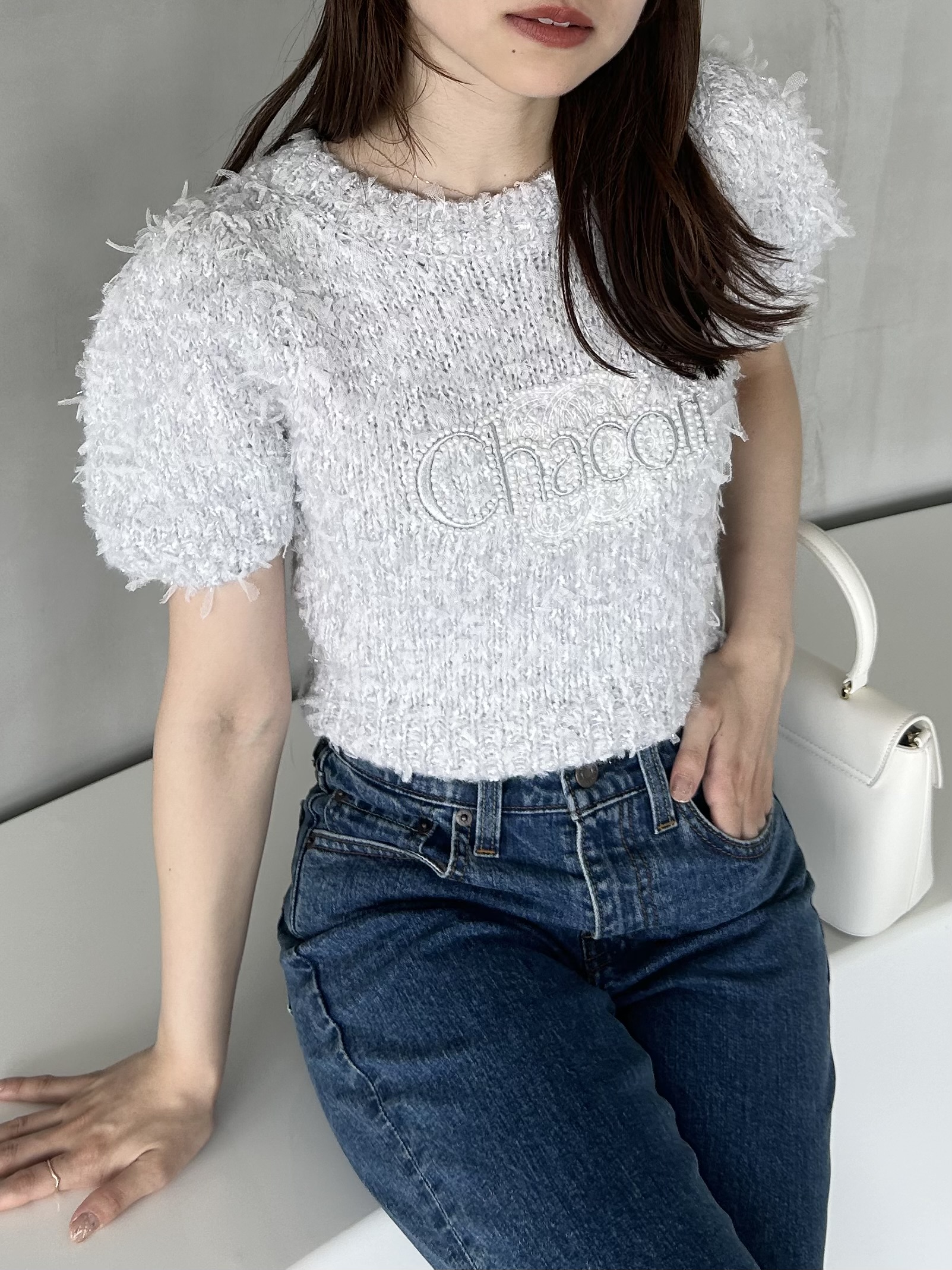 snidel 【Chacott】ジャガードハーフプルオーバー 楽天市場】【Chacott】ジャガードハーフプルオーバー SNIDEL