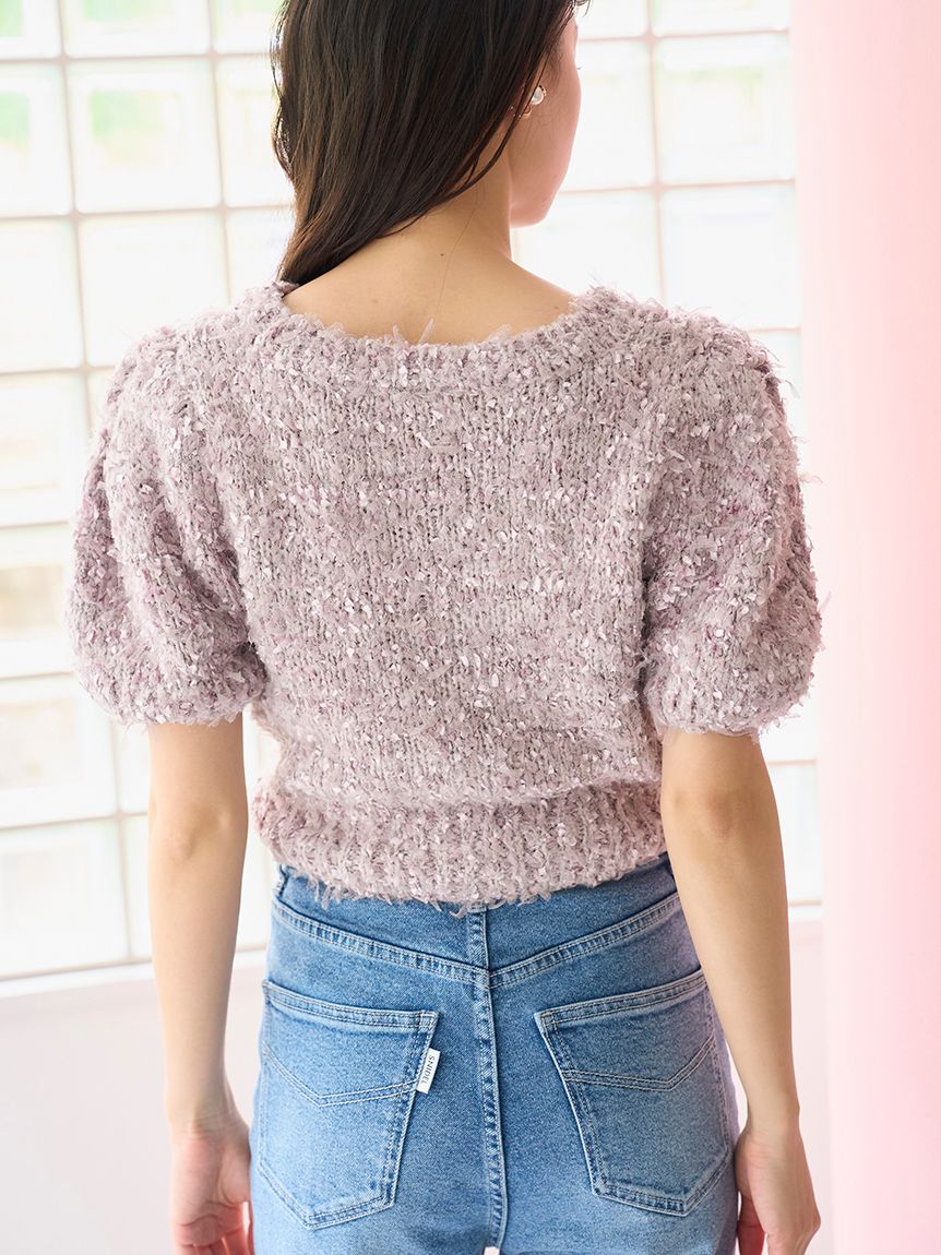 Chacott】ジャガードハーフプルオーバー(ニット)｜トップス｜SNIDEL