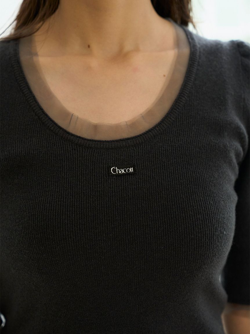 Chacott】リブニットプルオーバー(ニット)｜トップス｜SNIDEL