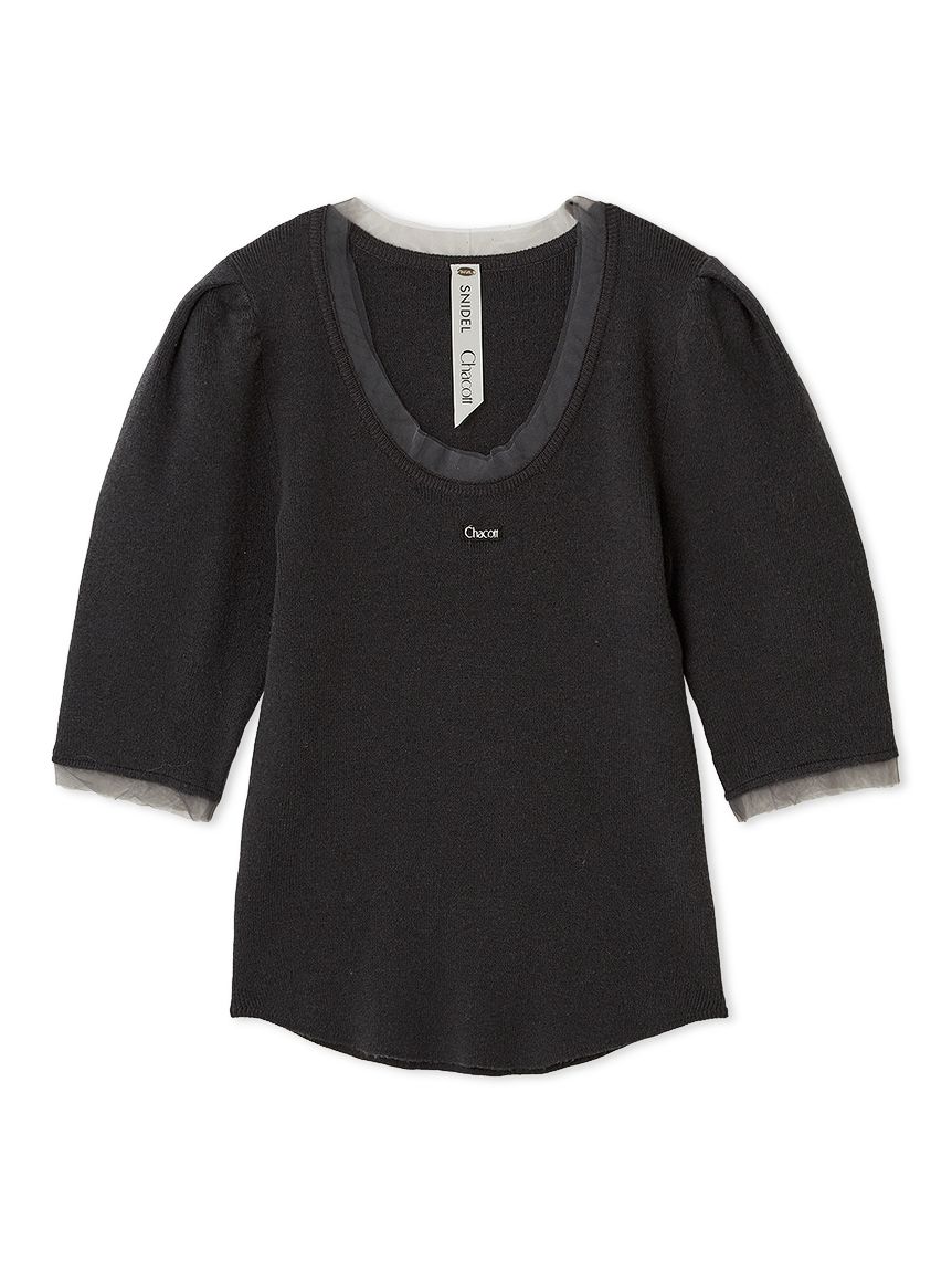 Chacott】リブニットプルオーバー(ニット)｜トップス｜SNIDEL