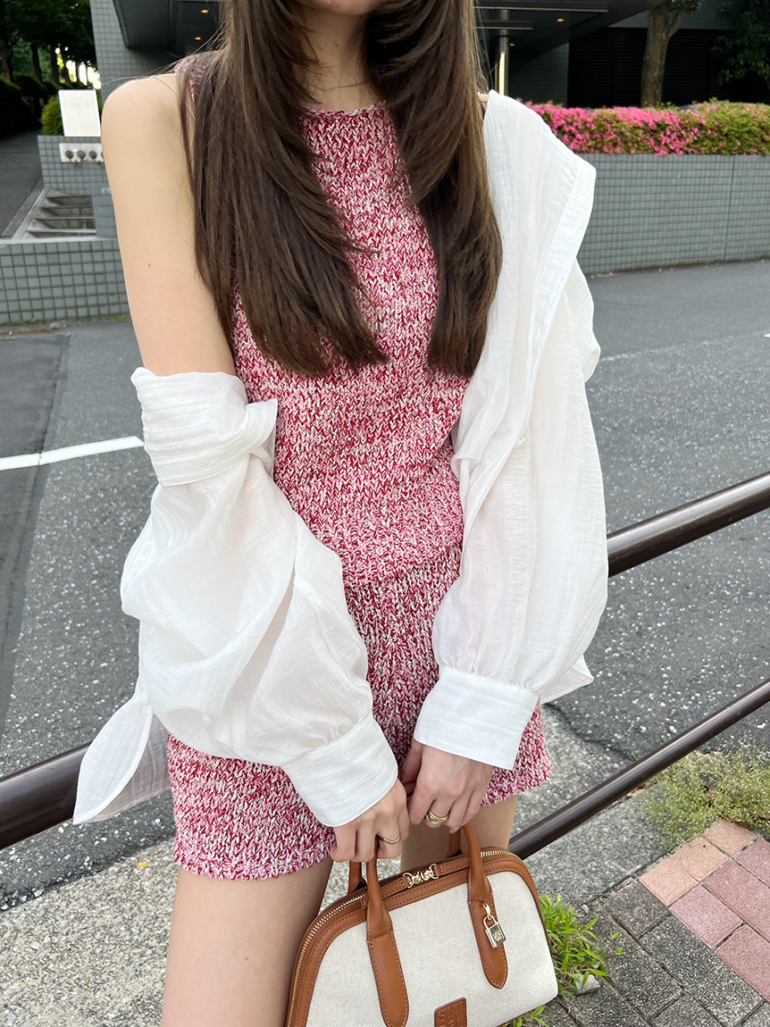 Sustainableニットタンクトップス(ニット)｜トップス｜SNIDEL