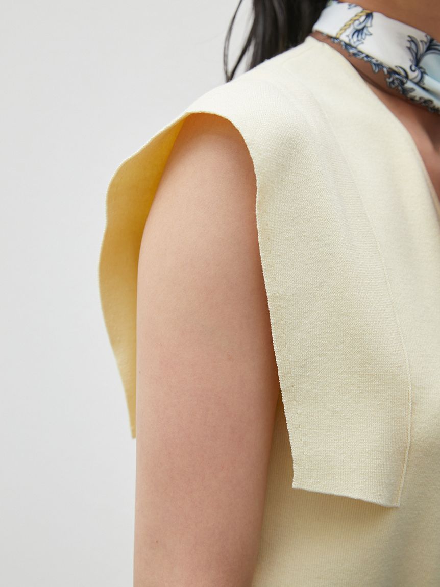 Sustainableタイセットノースリニットプルオーバー(ニット)｜トップス