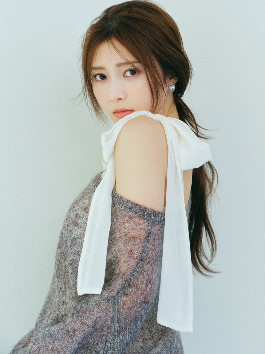 WEB限定カラーあり】シアーモヘヤルーズプルオーバー(ニット