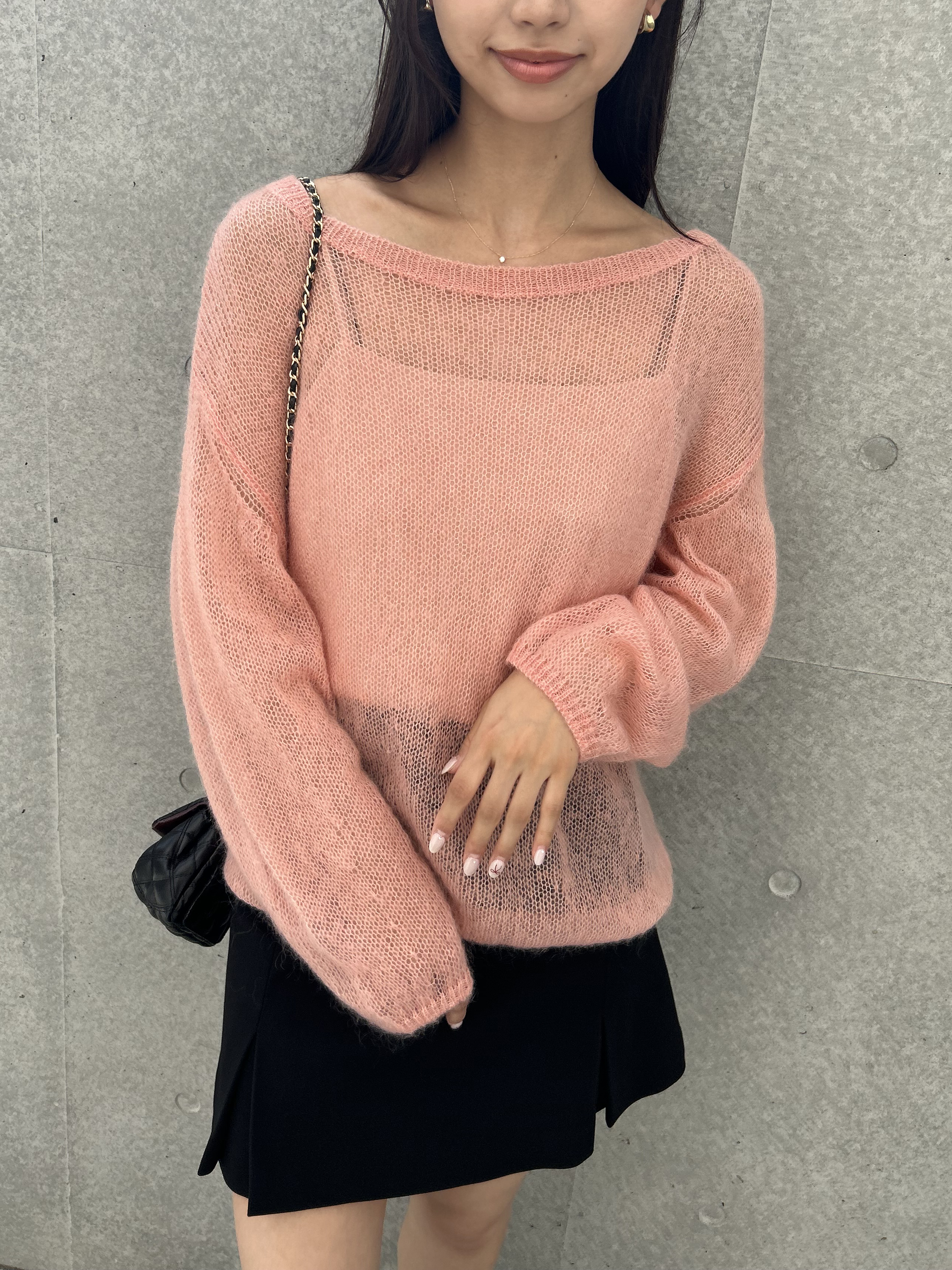 シアーモヘヤルーズプルオーバー(ニット)｜トップス｜SNIDEL