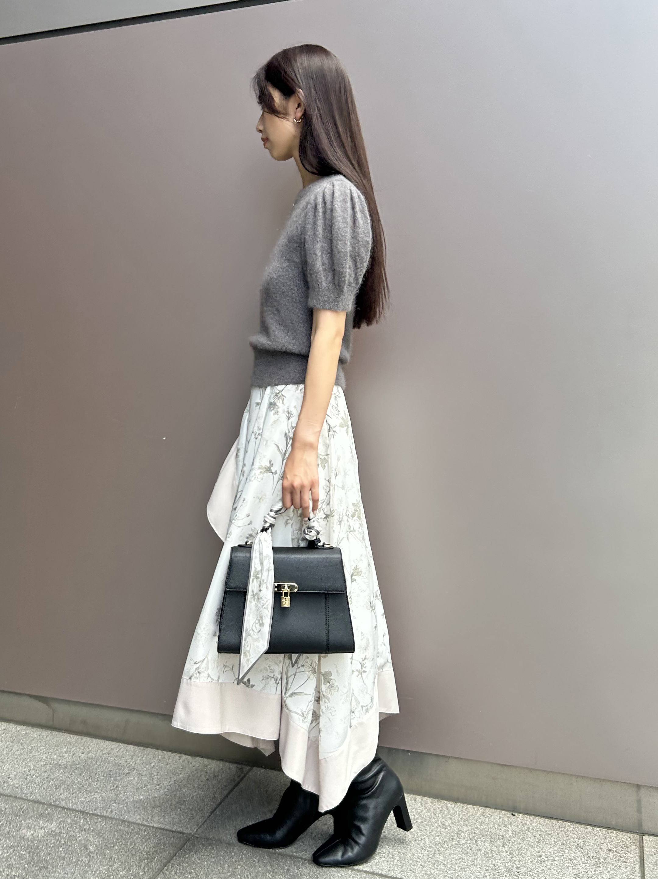 シアーモヘヤパフスリニットプルオーバー(ニット)｜トップス｜SNIDEL