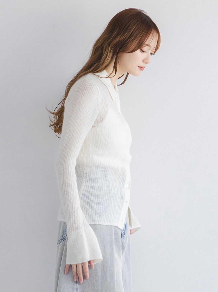シアーモヘヤポロニット(ニット)｜トップス｜SNIDEL(スナイデル