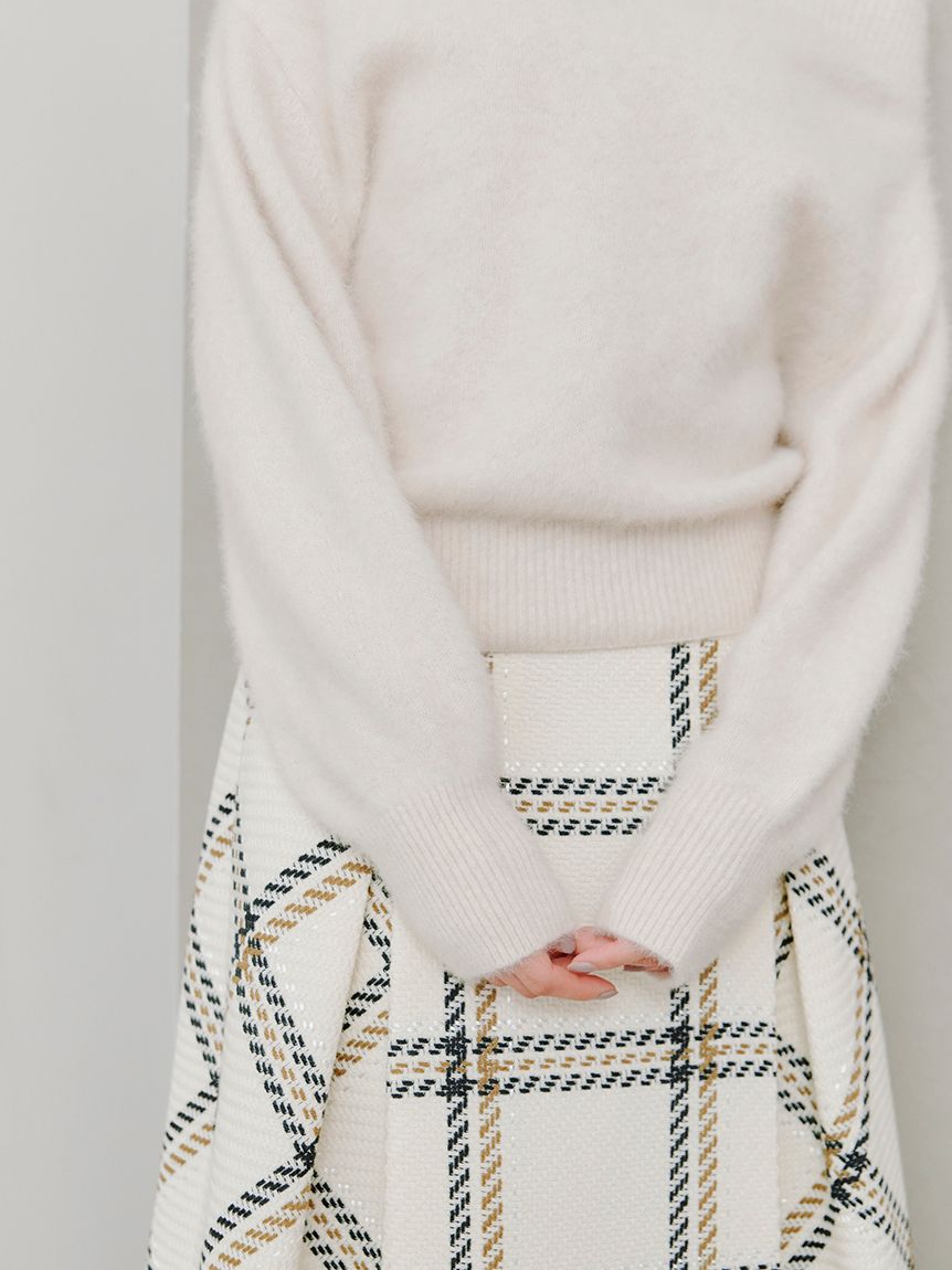 フォックスアルパカオフショルプルオーバー(ニット)｜トップス｜SNIDEL