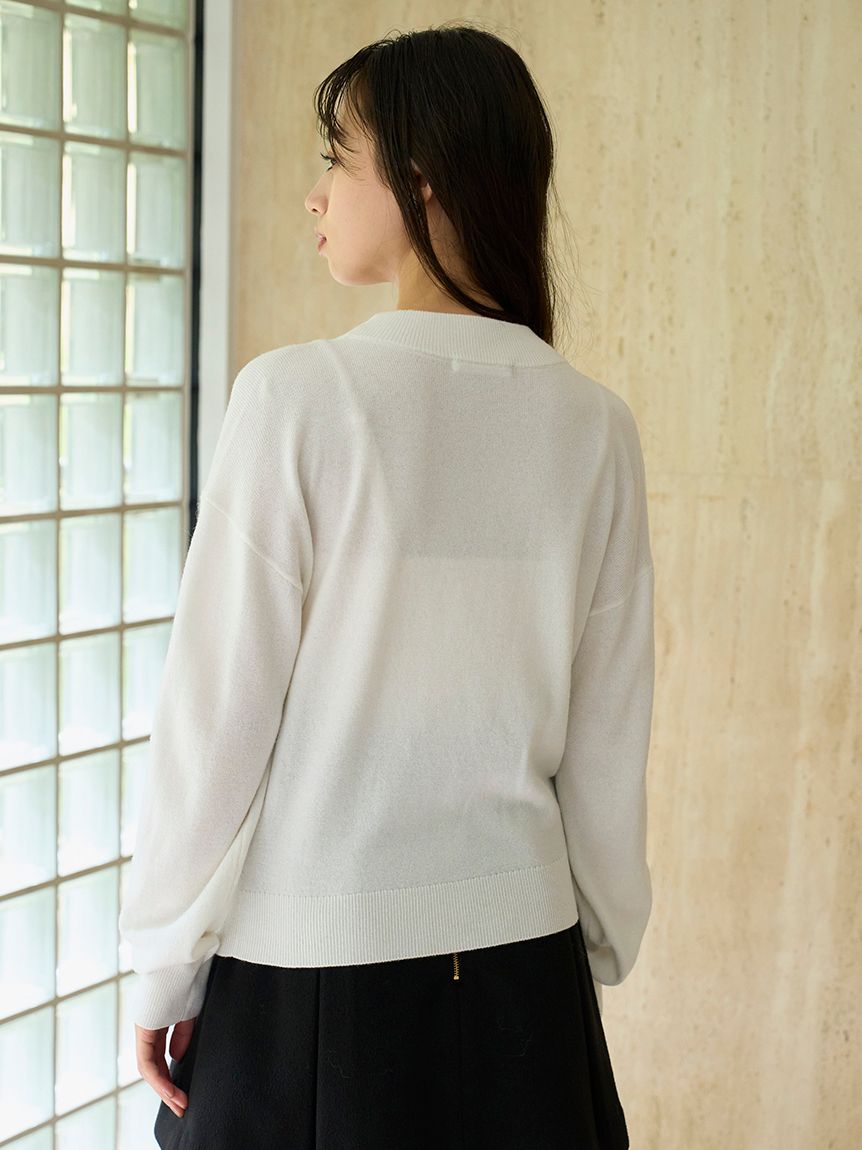 コールドショルダープルオーバー(ニット)｜トップス｜SNIDEL