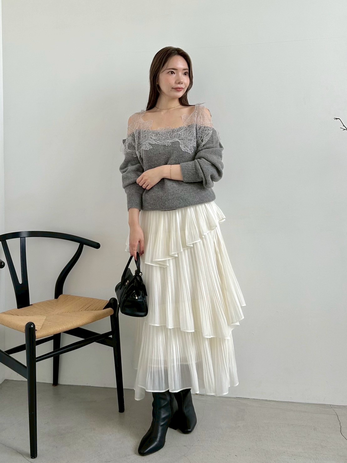 snidel スナイデル SALE60%OFF】SNIDEL スナイデル /サイドスリットオールインワン