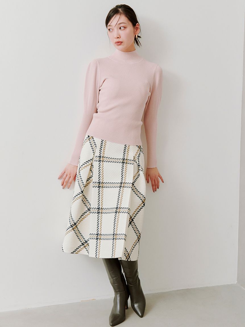 ハイネックリブプルオーバー(ニット)｜トップス｜SNIDEL(スナイデル)の