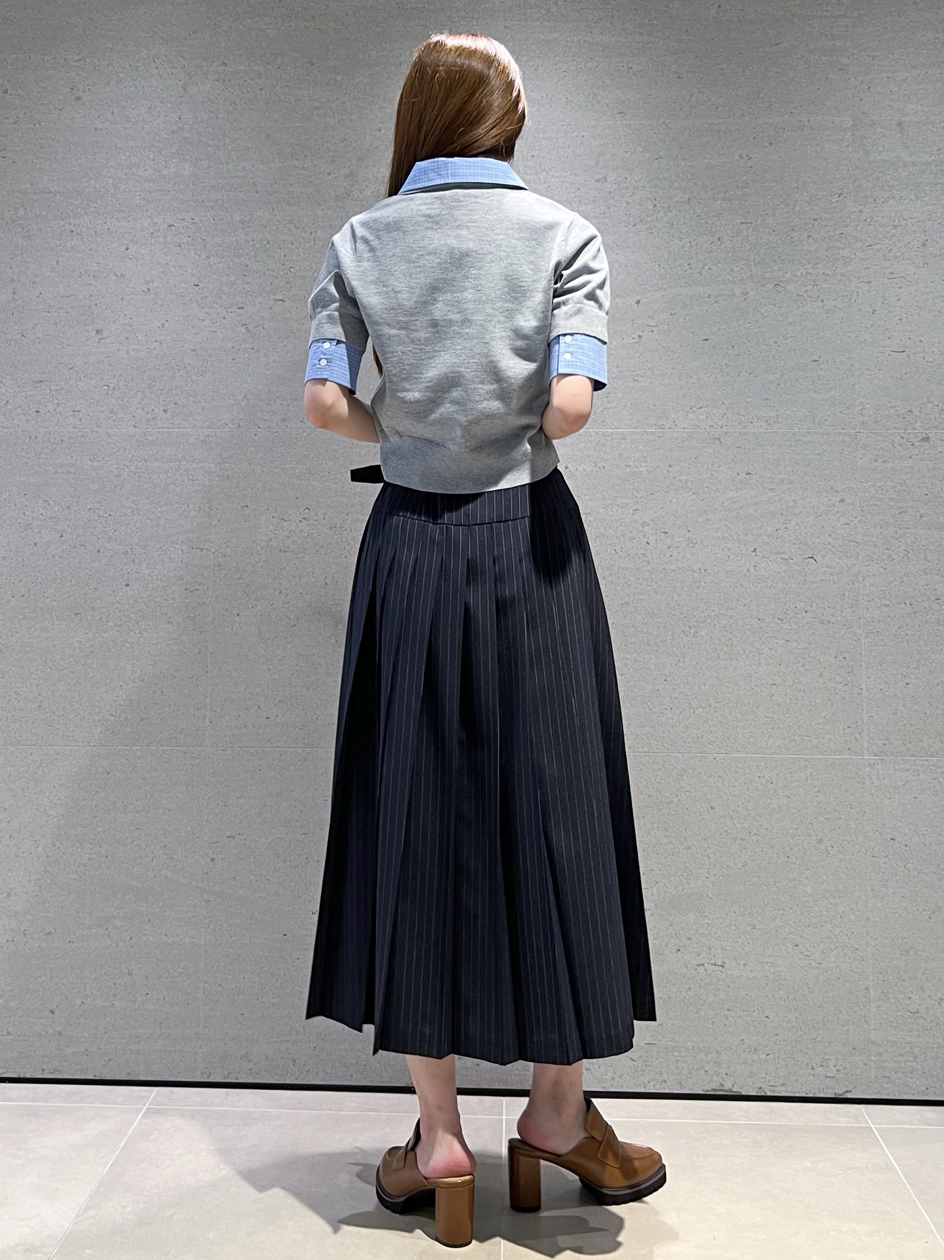 【新品】スナイデル　シャツドッキングニットポロ SNIDEL｜シャツドッキングニットポロ | Rakuten Fashion(楽天