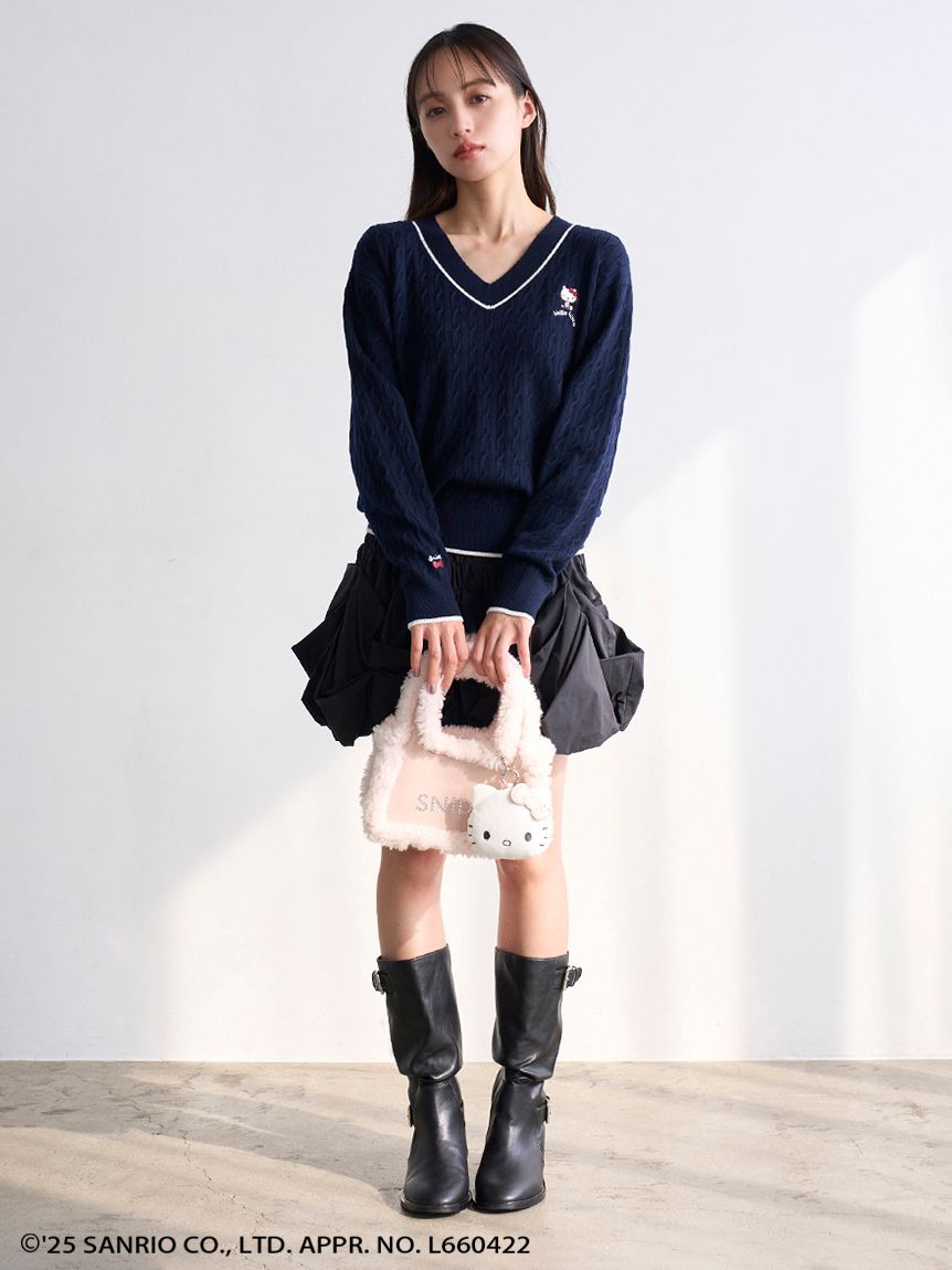 HELLO KITTY】ケーブルプルオーバー(ニット)｜トップス｜SNIDEL