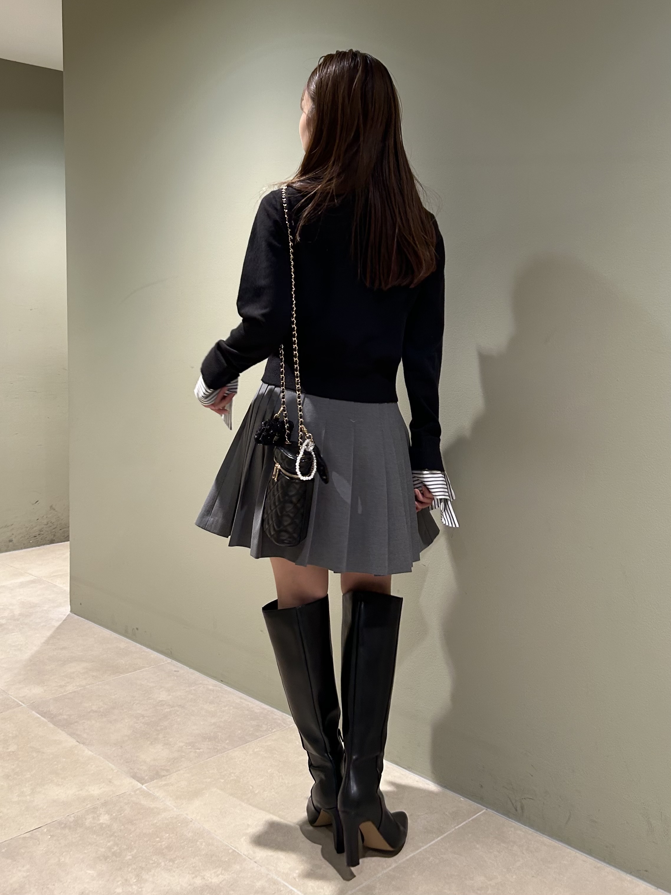 ボウタイドッキングニットプルオーバー(ニット)｜トップス｜SNIDEL