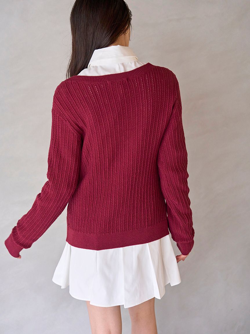 シャツコンビチュニック(シャツ・ブラウス)｜トップス｜SNIDEL