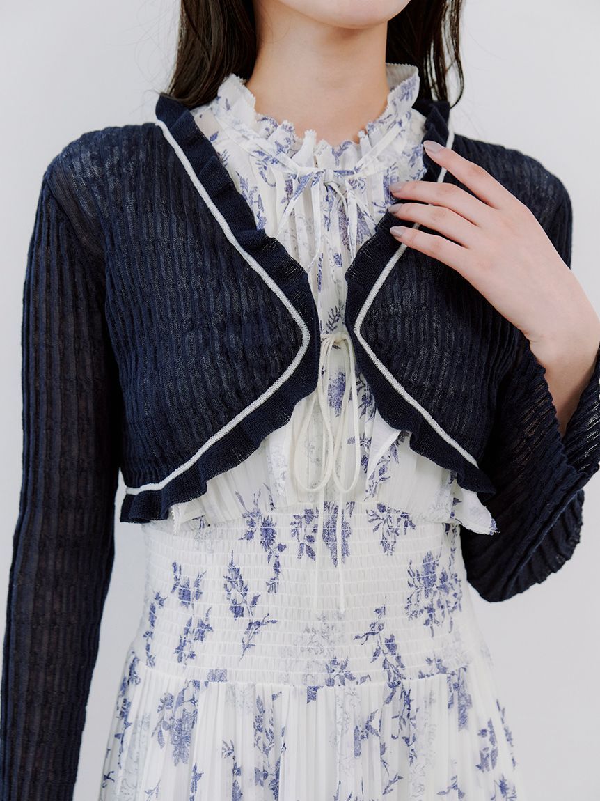 ボレロシアーカーディガン(カーディガン)｜トップス｜SNIDEL