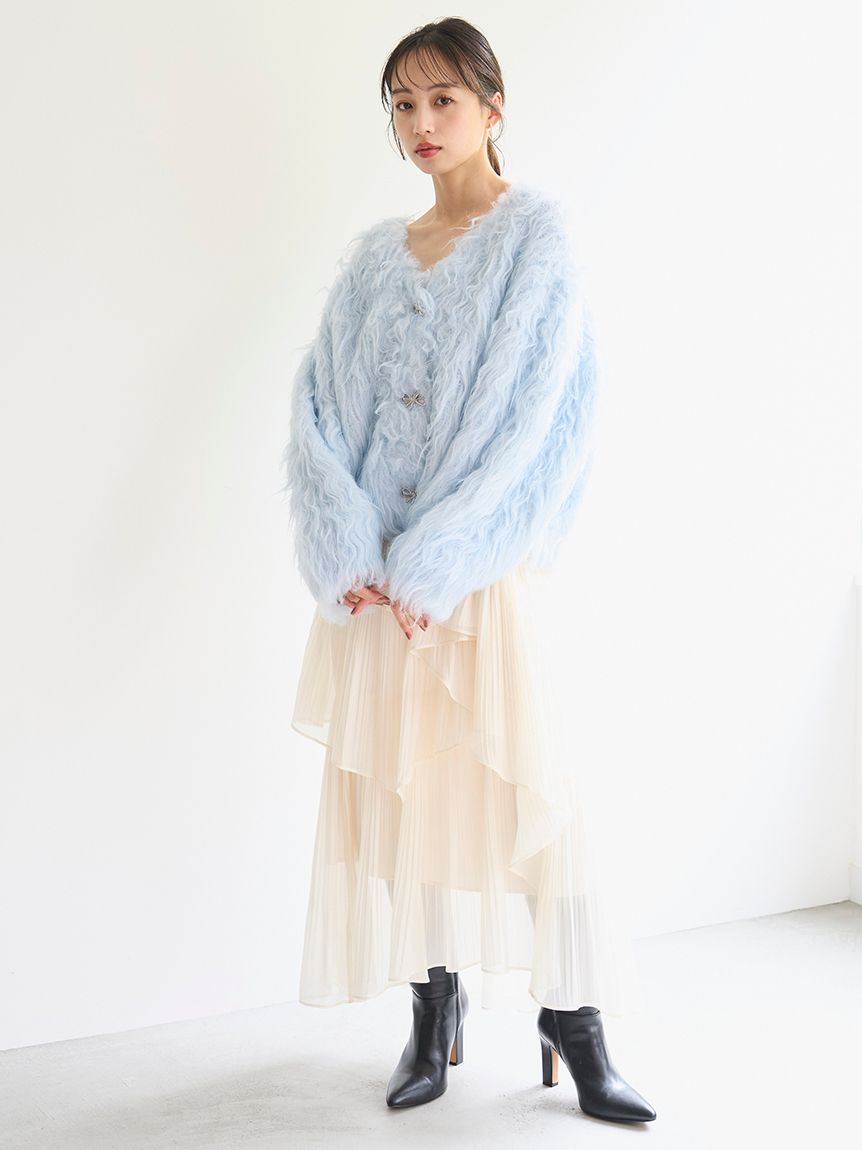 デザインニットカーディガン(カーディガン)｜トップス｜SNIDEL