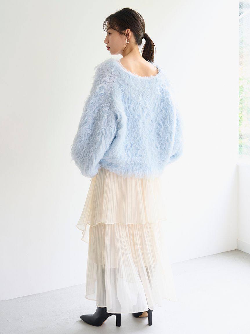 デザインニットカーディガン(カーディガン)｜トップス｜SNIDEL